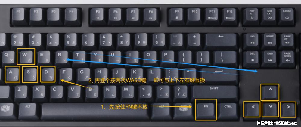 键盘，怎样把wasd键与上下左右方向键互换？ - 生活百科 - 长沙生活社区 - 长沙28生活网 cs.28life.net